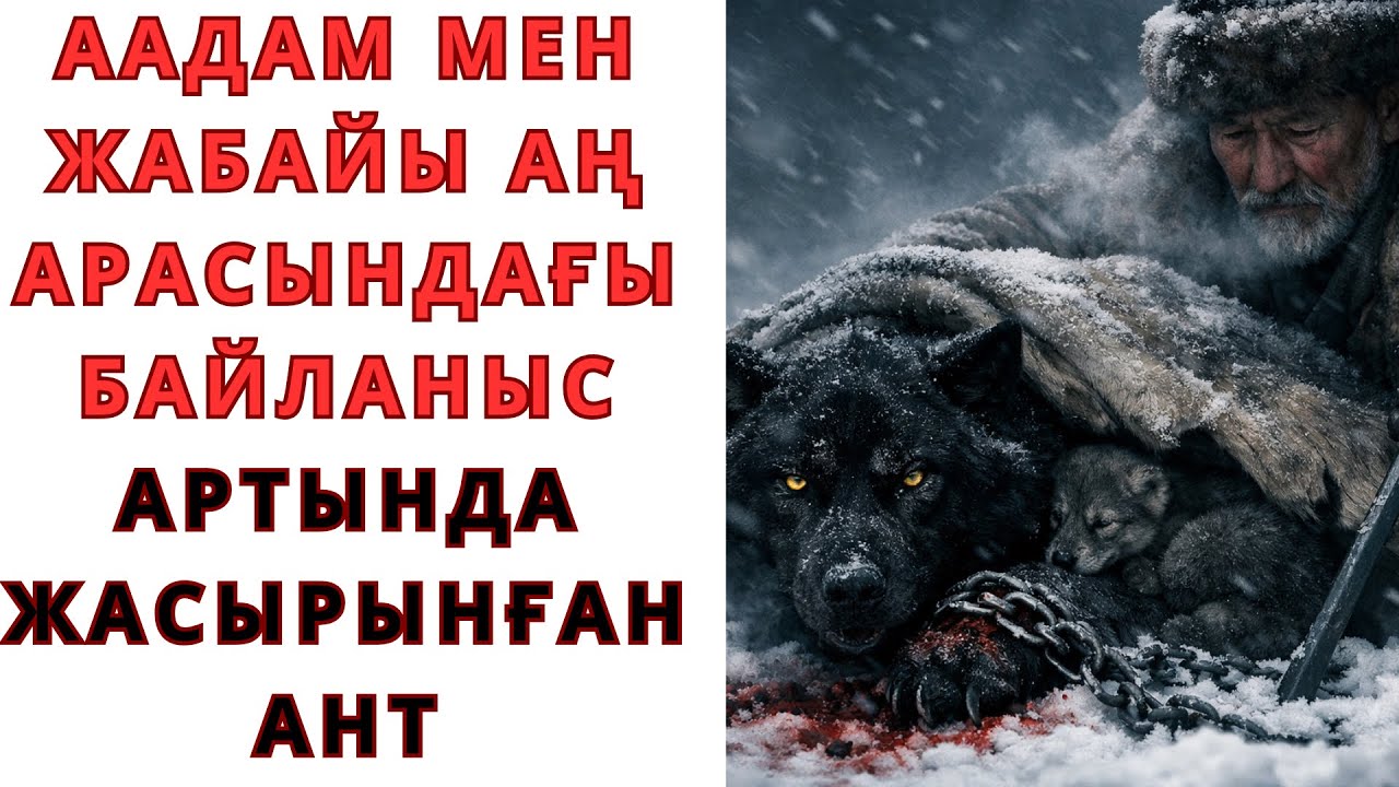 АДАМ МЕН ЖАБАЙЫ АҢ АРАСЫНДАҒЫ БАЙЛАНЫС АРТЫНДА ЖАСЫРЫНҒАН АНТ.Әсерлі әңгіме