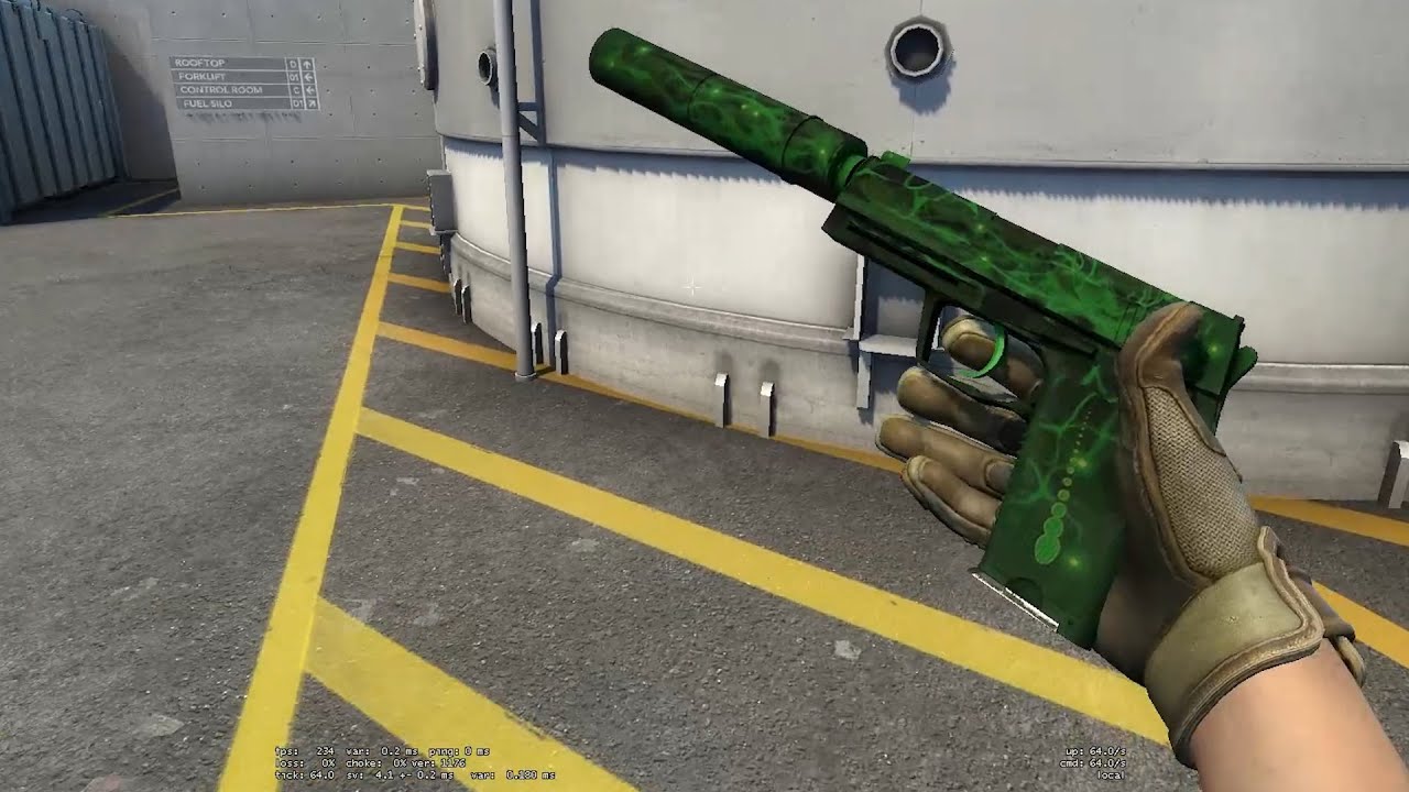 USP - POISONOUS  csgo workshop skins