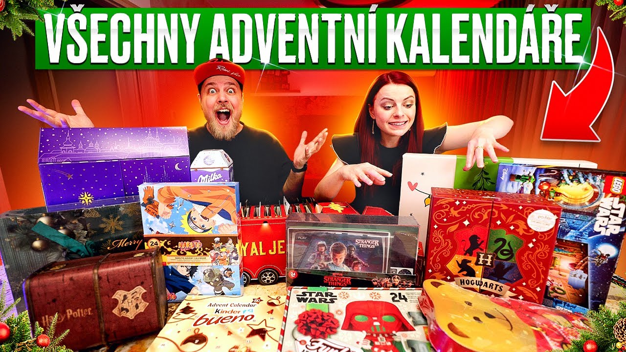 TESTUJEME VŠECHNY ADVENTNÍ KALENDÁŘE
