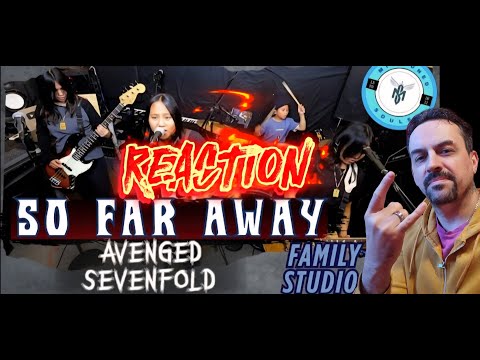 SO FAR AWAY by Avenged Sevenfold  Missioned Souls  Family band studio cover REACTION