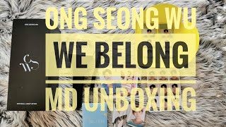 Download ONG SEONG WU - WE BELONG MD UNBOXING