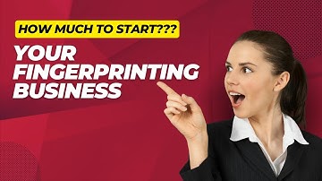 How much does it cost to start a fingerprinting business - Secure Biometrics