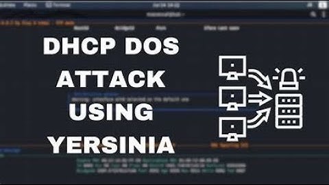 How to Hack DHCP Discover Flooding Attack using Yersinia DoS in Kali Linux l #ethicalhacking #dhcp
