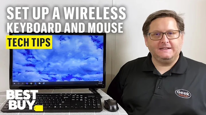 Tech Tips Remote: How to set up a wireless keyboard and mouse.