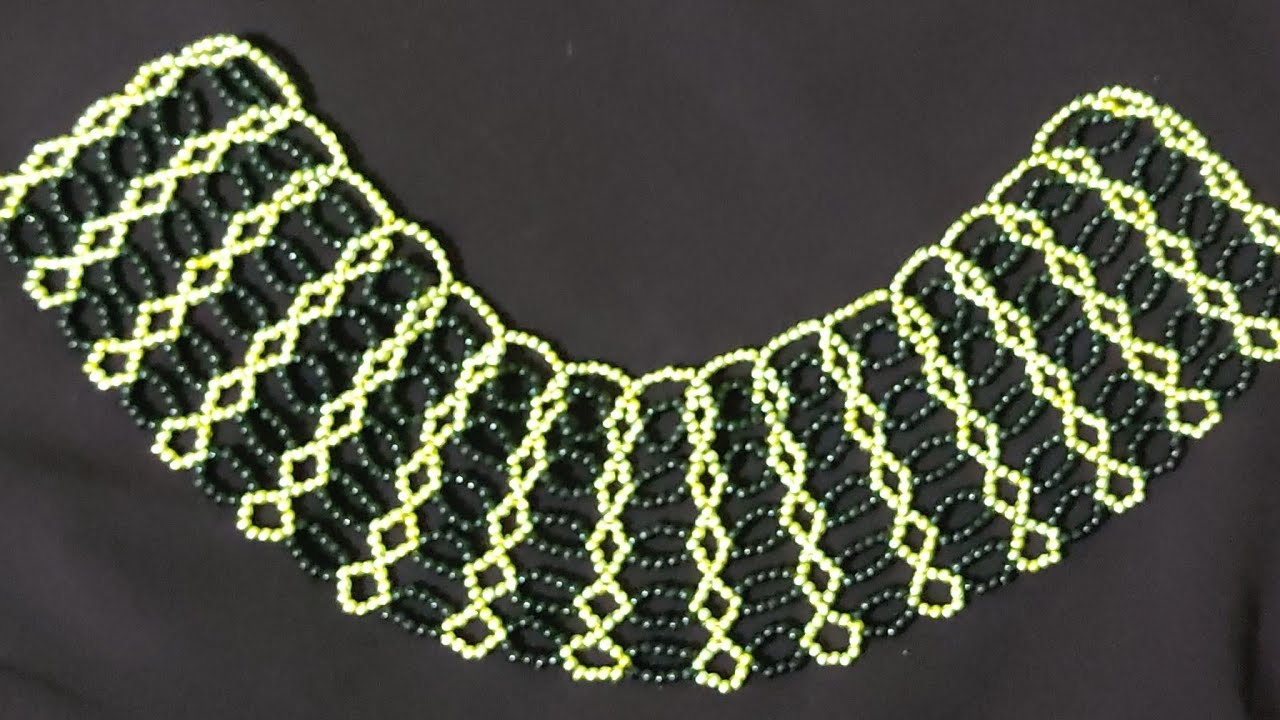 صدر سهل و بسيط بالخرز او العقاش