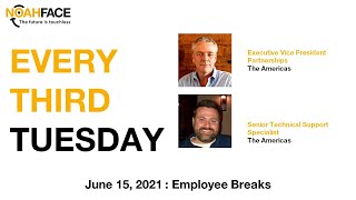 Every Third Tuesday - June 2021 Employee Breaks