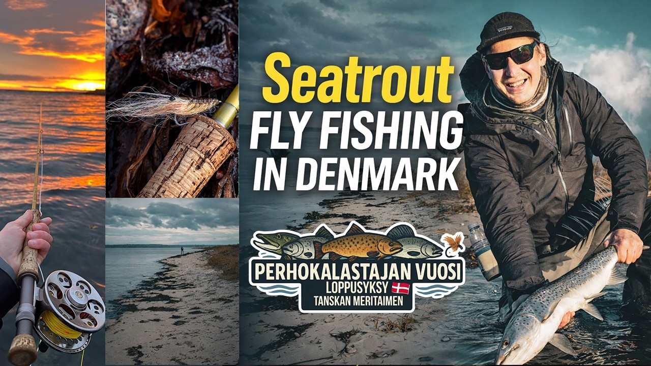 Meritaimenta perholla Tanskassa – Late Season Sea Trout on the Fly in Denmark