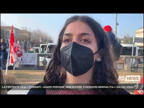 LA PROTESTA DEGLI STUDENTI: «SIAMO PERSONE, NON NUMERI. CHIEDIAMO NORMALITA'» | 04/02/2022