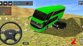 Euro Bus Driving Game PublicTransportation 2024 Indonesia BusSimulator Android Gameplay #86 screenshot 3
