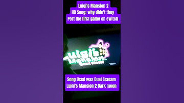 Thumbnail of Luigi's Mansion 2/Dark Moon HD Song: Why couldn't They have Put LM1 on Switch #luigi #nintendo
