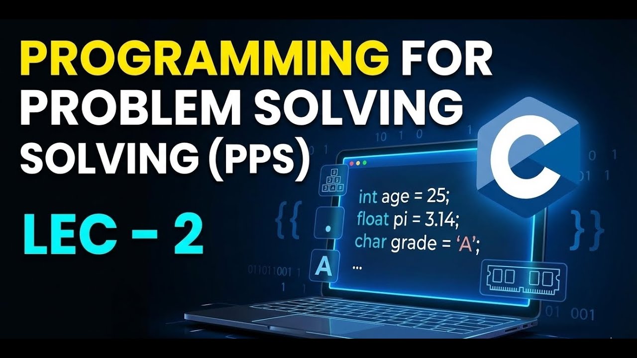 Pps Programming PPS (Programming for Problem Solving) Phase 2 | Primitive Data Types ...