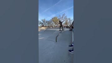 Board slide on a down rail #skateboarding #skate #skateboard #skater #skatepark #skateboardingisfun