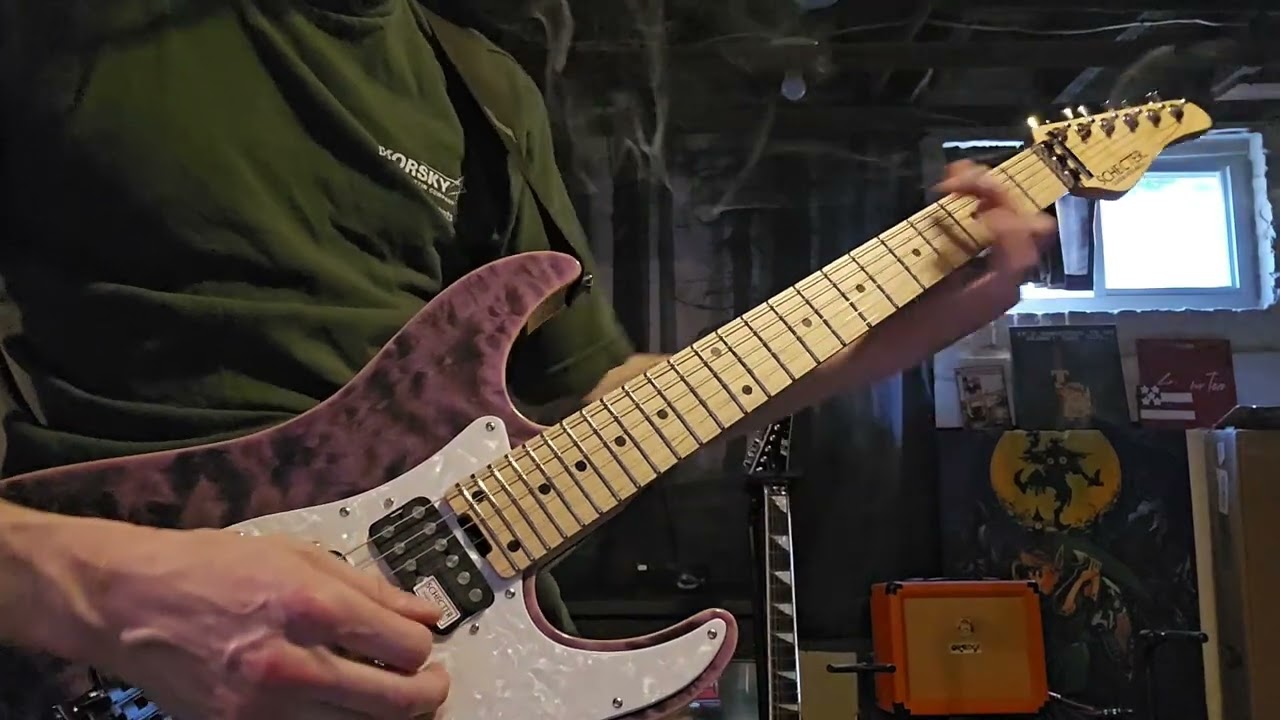 Schecter JAPAN SD-2-24-AL (knopfler inspired B minor imrpov jam