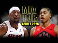 Miami Heat vs Toronto Raptors Full Game Highlights – April 7, 2026 | NBA Season