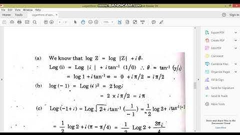 Logarithmic of complex number//Complex Analysis//M.Adnan Anwar