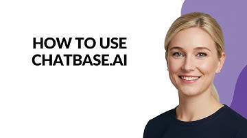 HOW TO USE CHATBASE.AI - Julia