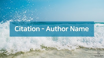 SNU EndNote Style Guide 11. Citation Template - Author Name