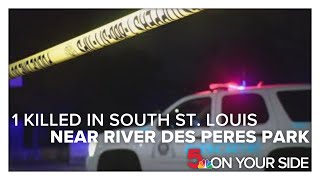 Suspect in custody after man fatally shot in south St. Louis