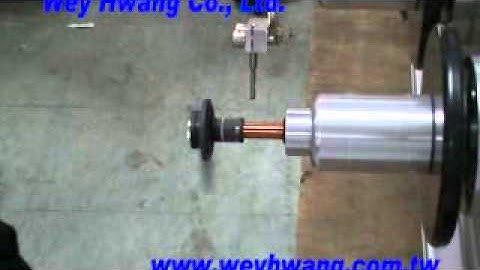 WH-766T 6 spindle winding machine with twisting device