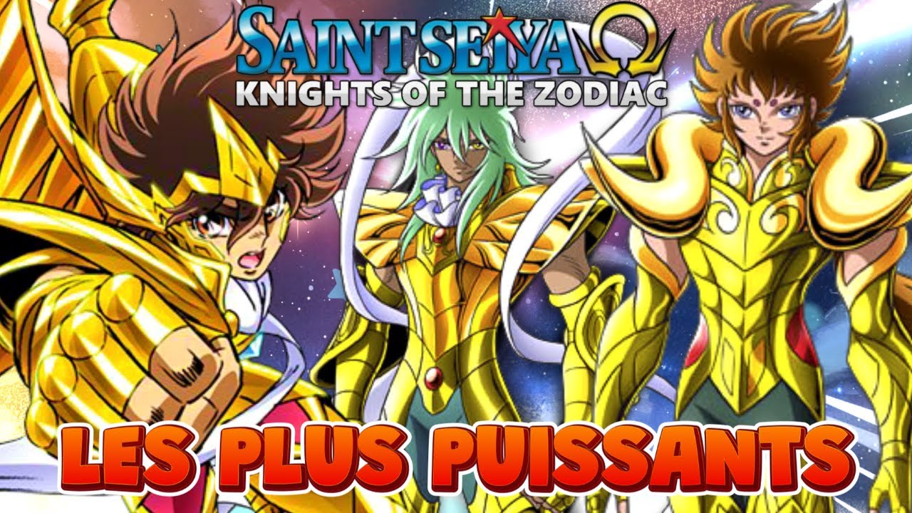 Les CHEVALIERS D'OR les PLUS PUISSANTS de SAINT SEIYA OMEGA ! TOP 6