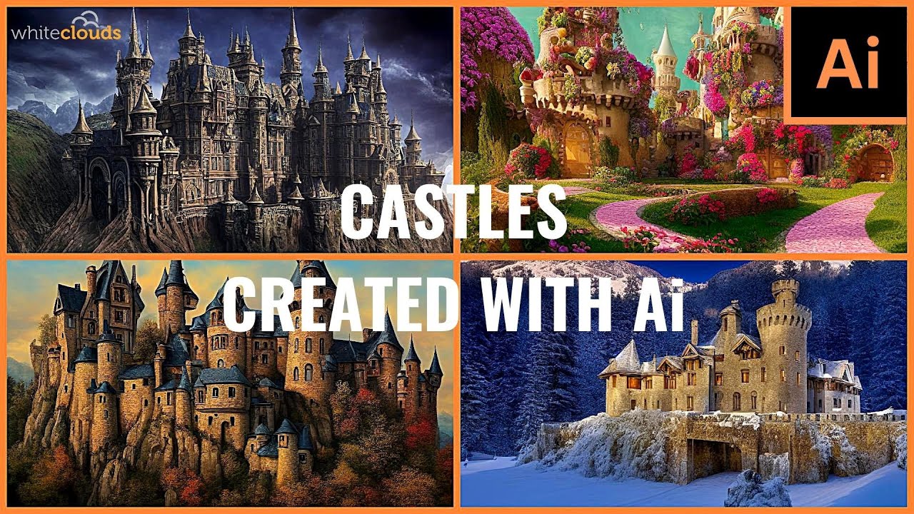 AI Art: Castle by @any