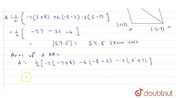 If A(-7, 5), B(-6, -7), C(-3, -8) and D(2, 3) are the vertices of a quadrilateral ABCD