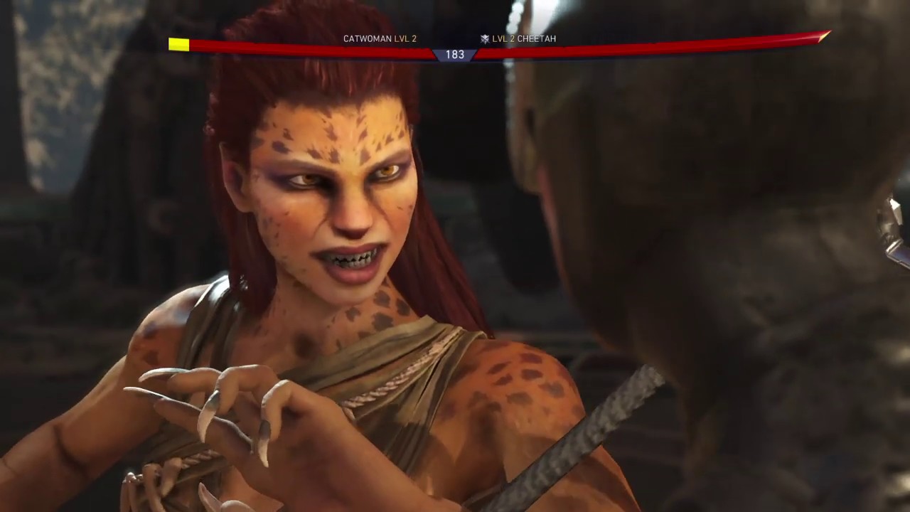 Injustice 2 Catwoman VS Cheetah YouTube