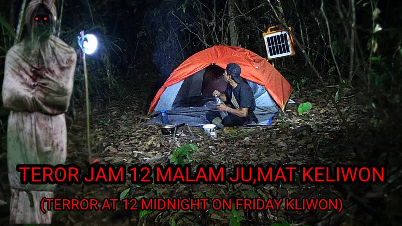 HORROR!! DI TEROR POCONG JAM 12 MALAM JUMAT KELIWON DI HUTAN LARANGAN