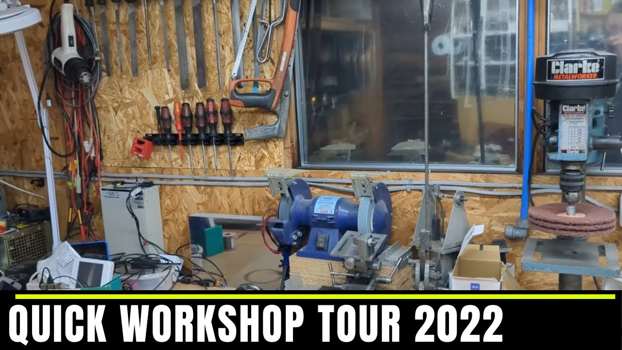 A tour of my workshop and out buildings (Advent 22 Day 5) - YouTube