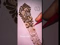 Flower mehndi design| bold mehndi design #henna #mehndi #dubaimehandi #connection #art #yt #viral