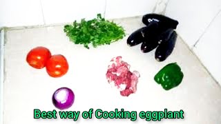 HOW TO COOK EGGPLANT STEW WITH MEAT
