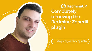 Uninstalling the Redmine Zenedit plugin