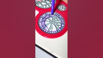 Beautiful Spiral Art Without Lifting #spirograph #asmr