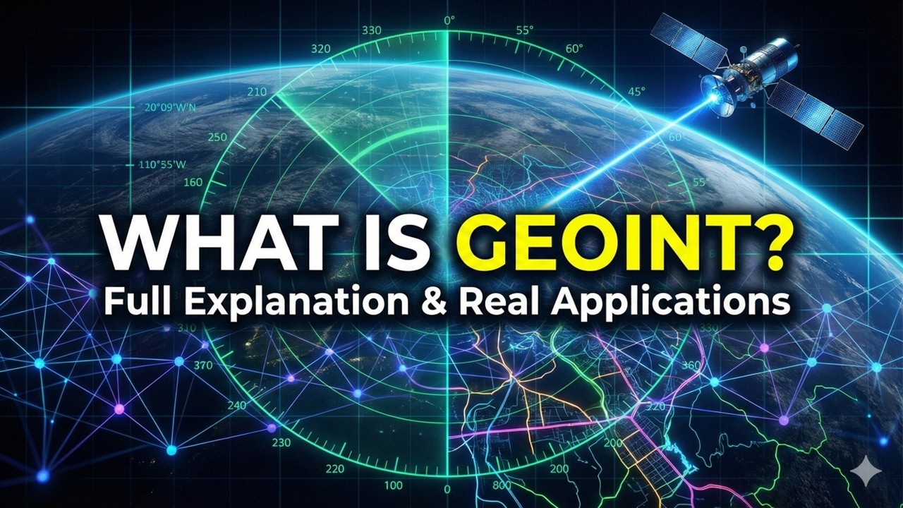 What is Geospatial Intelligence (GEOINT)?