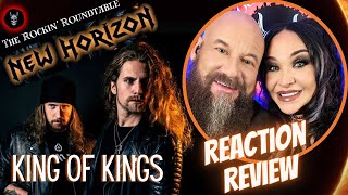 Metal Couple REACTS and REVIEWS - New Horizon "King of Kings" - Official Music Video