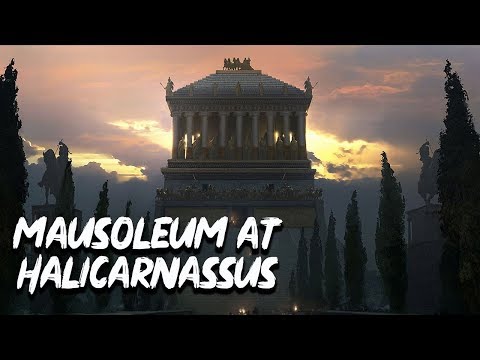 Mausoleum at Halicarnassus - 7 Wonders of the Ancient World - See U in History