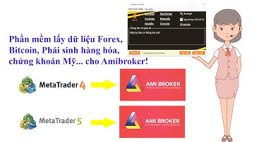 Phần mềm cập nhật và lấy dữ liệu Forex, Bitcoin, Phái sinh hàng hóa... từ Metatrader cho Amibroker