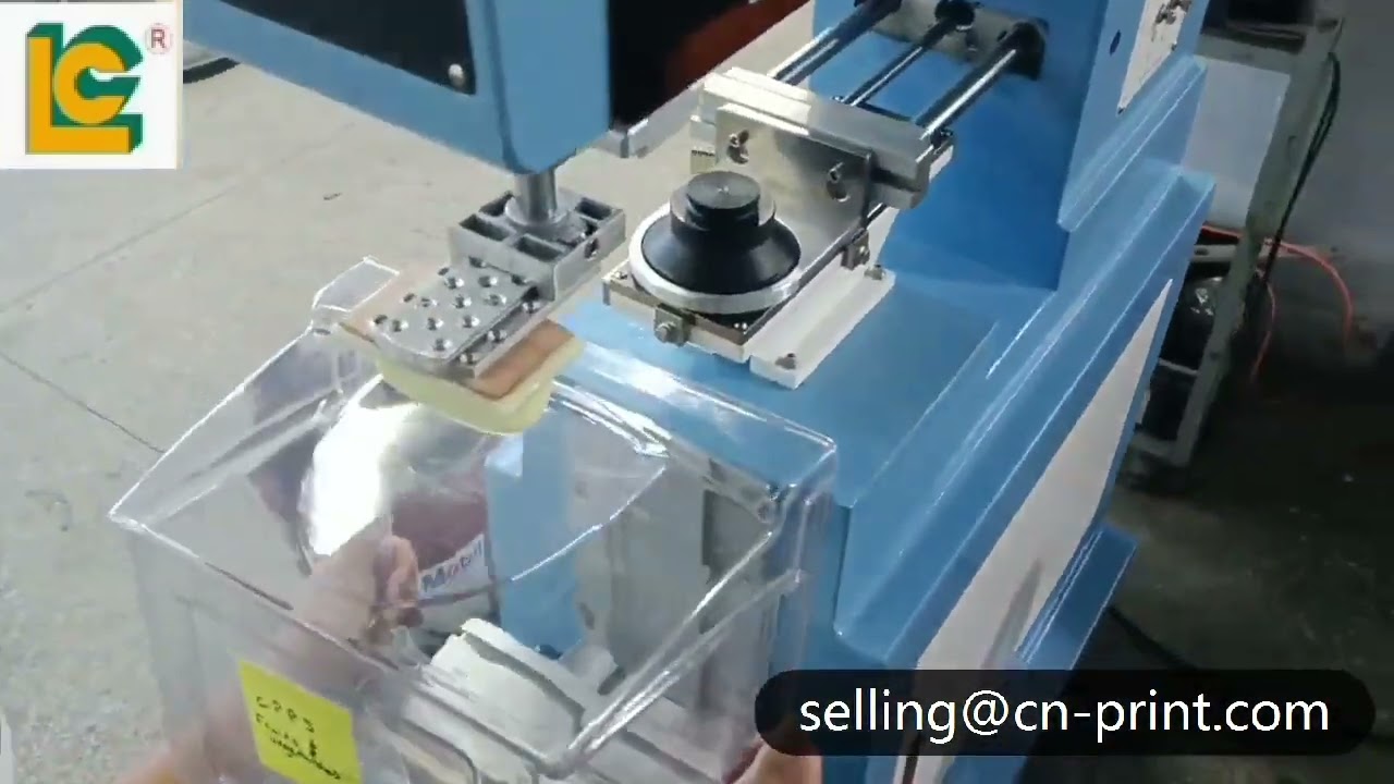 Single color pad printing machine for plastic cover LC-PM1-200T