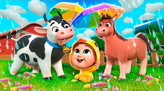 Lluvia, lluvia, ¡Vete Ya! 🌧️🌧️ | Canciones Infantiles Lalafun en Español