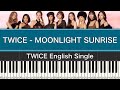 TWICE(트와이스) - MOONLIGHT SUNRISE | Piano Cover by ちゃんRINA。