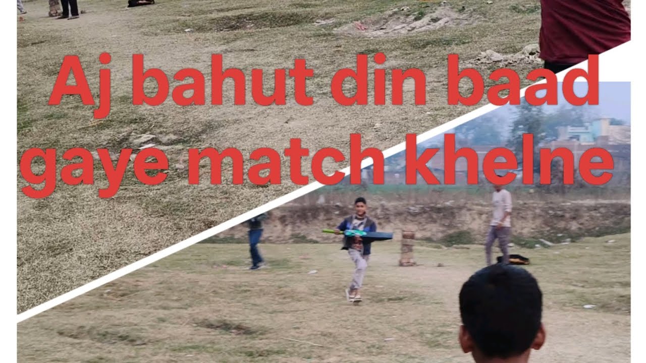 Aj bahut din baad gaye match khelne kiya Bahut enjoy #viralvideo#yuvivlogger#yuvivlogger