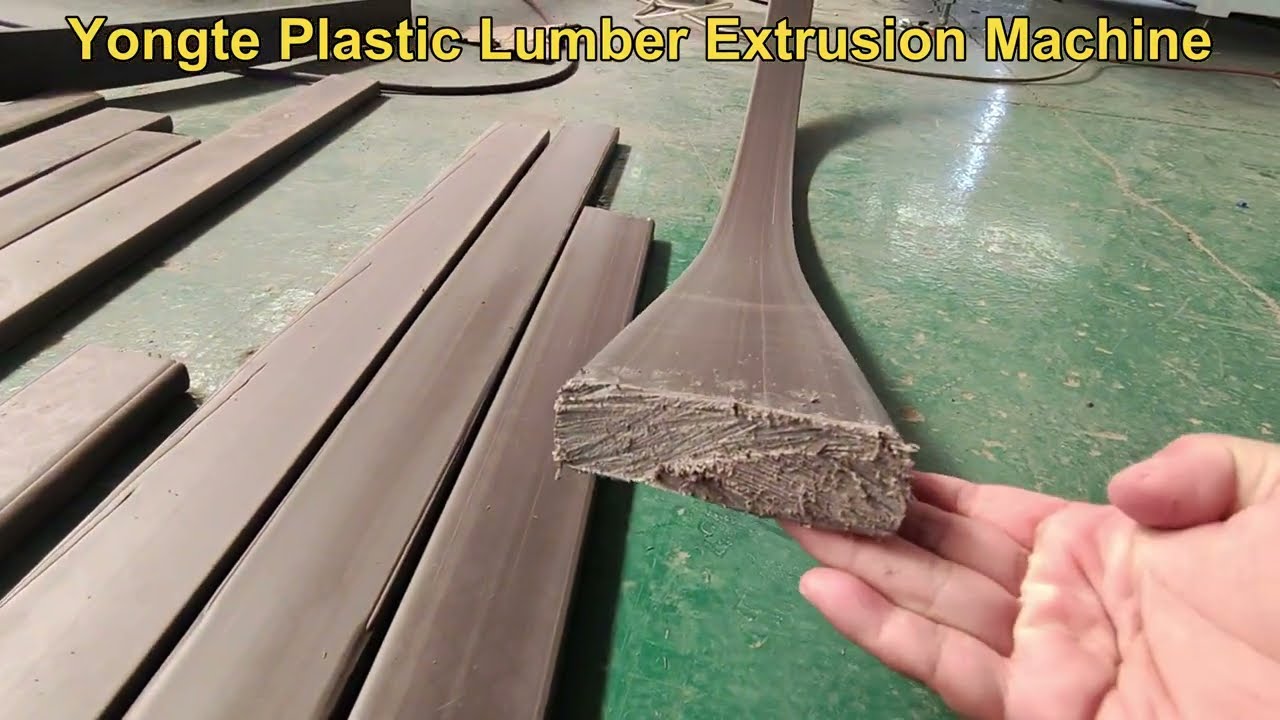 Yongte Plastic Lumber Extrusion Machine Line