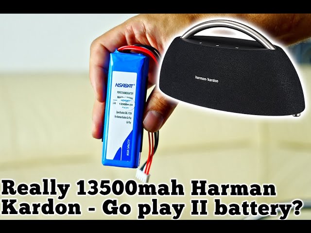 Harman Kardon Go play II FAKE 13500mah battery replace. HK Service Center Bucharest tricked me