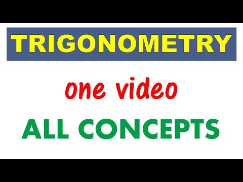 All concepts of Trigonometry for SSC CGL (Tier 1 and Tier 2)