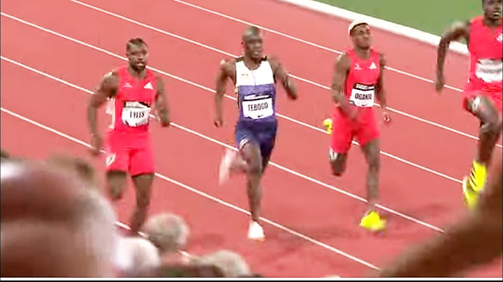 Watch Noah Lyles Destroy Letsile Tebogo in Men 200m Race At Diamond league in Monaco