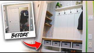 I turned an old closet into this \\ Part 2