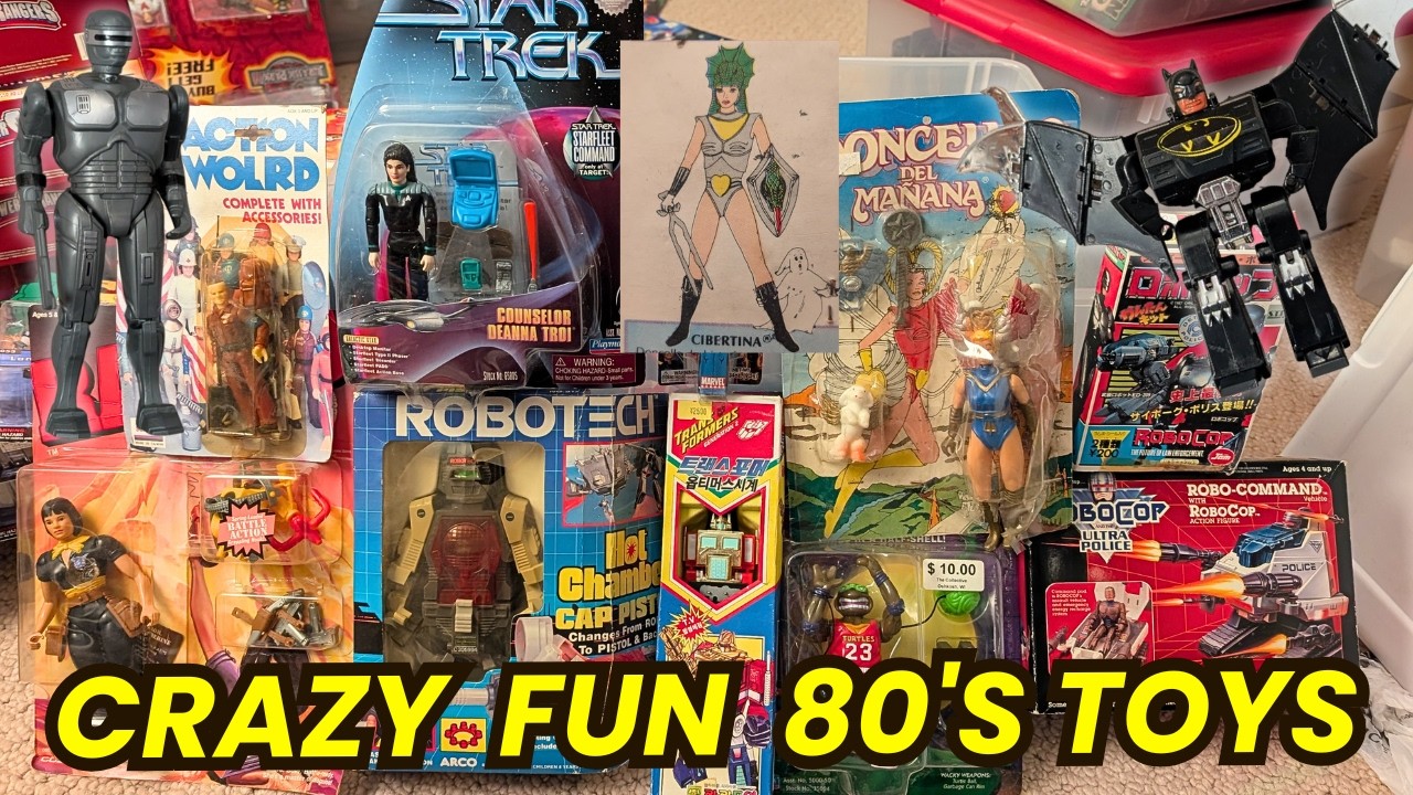 Unboxing: Unique 1980's Action Figures & International: Part 259