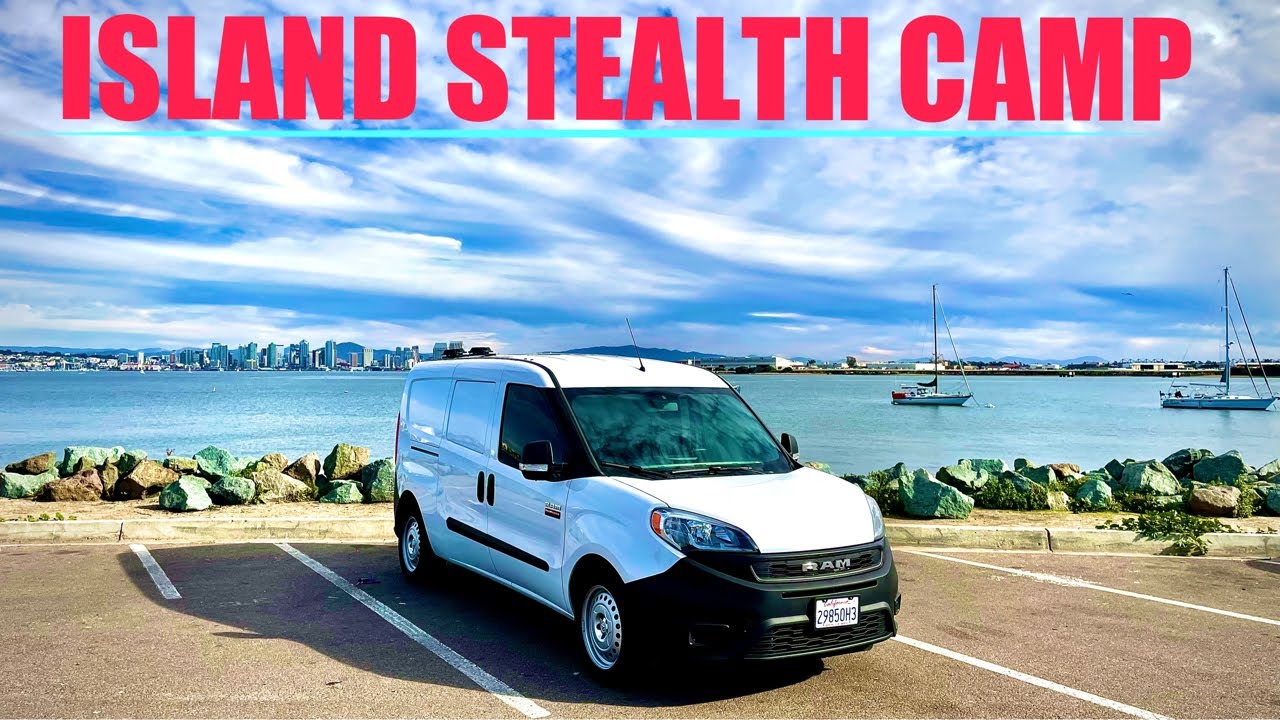 Stealth Camping & Cooking On an ISLAND! 🏝 Full Time Van Life! (Story #13)