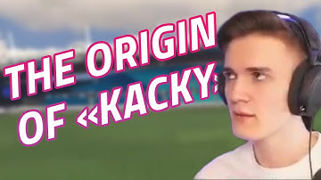 The origin of "Kacky" TrackMania maps