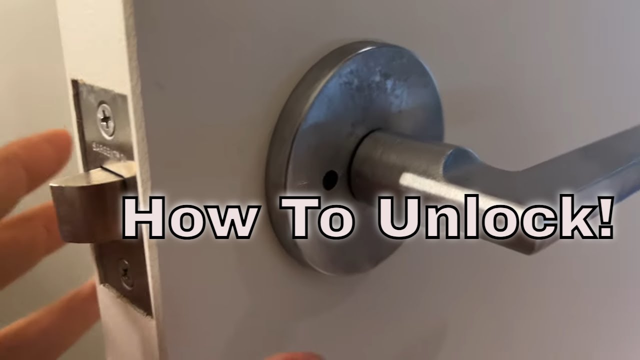 How to Unlock a Door With a Hole